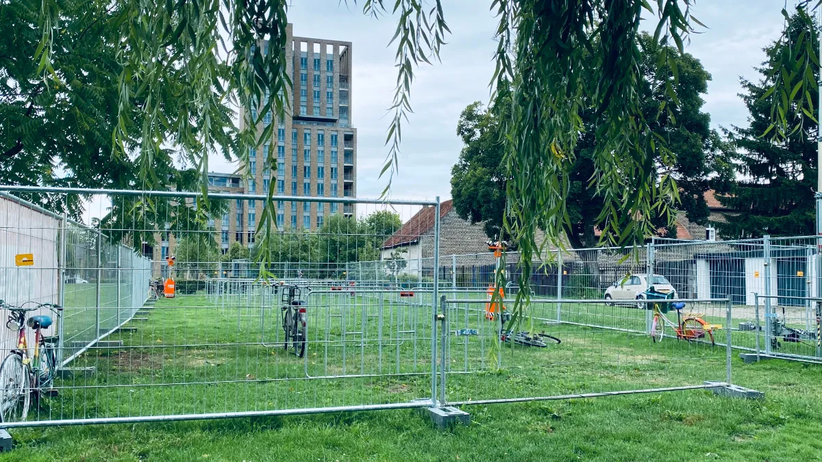 tijdelijke fietsenstalling t gelokkige fitske paardestraat sittard