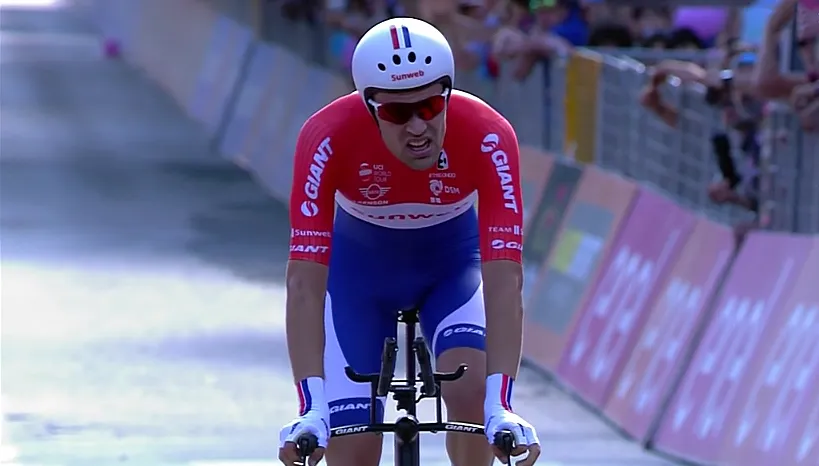 tom dumoulin wint eerste tijdrit giro 2017