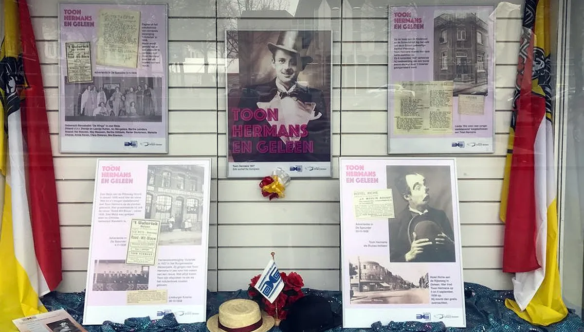 toon hermans in geleen markt 50