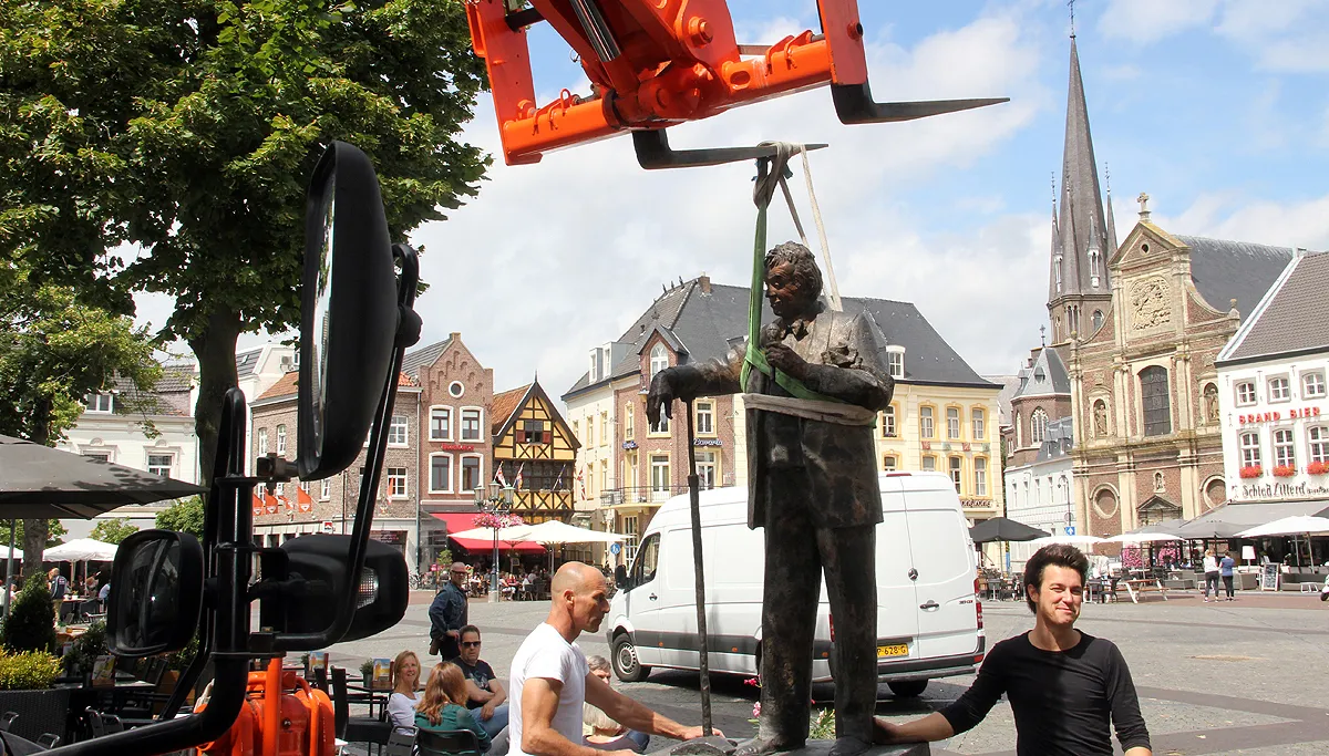 toon thuis markt beeld sittard