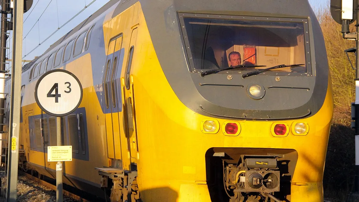trein ns bij driepoel geleen