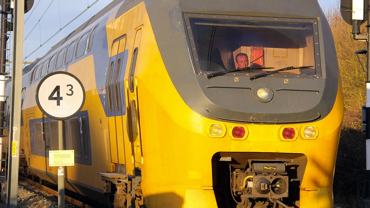 trein ns bij driepoel geleen
