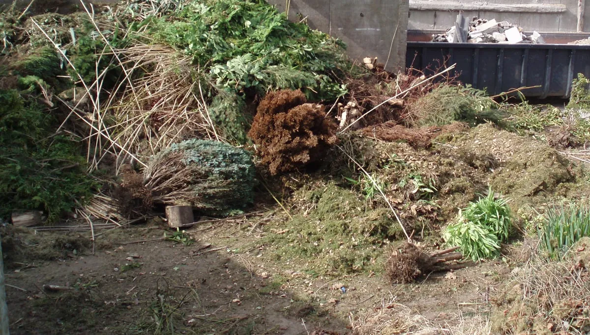 tuinafval naar milieupark