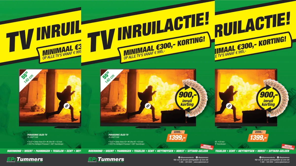 tv inruilactie eptummers
