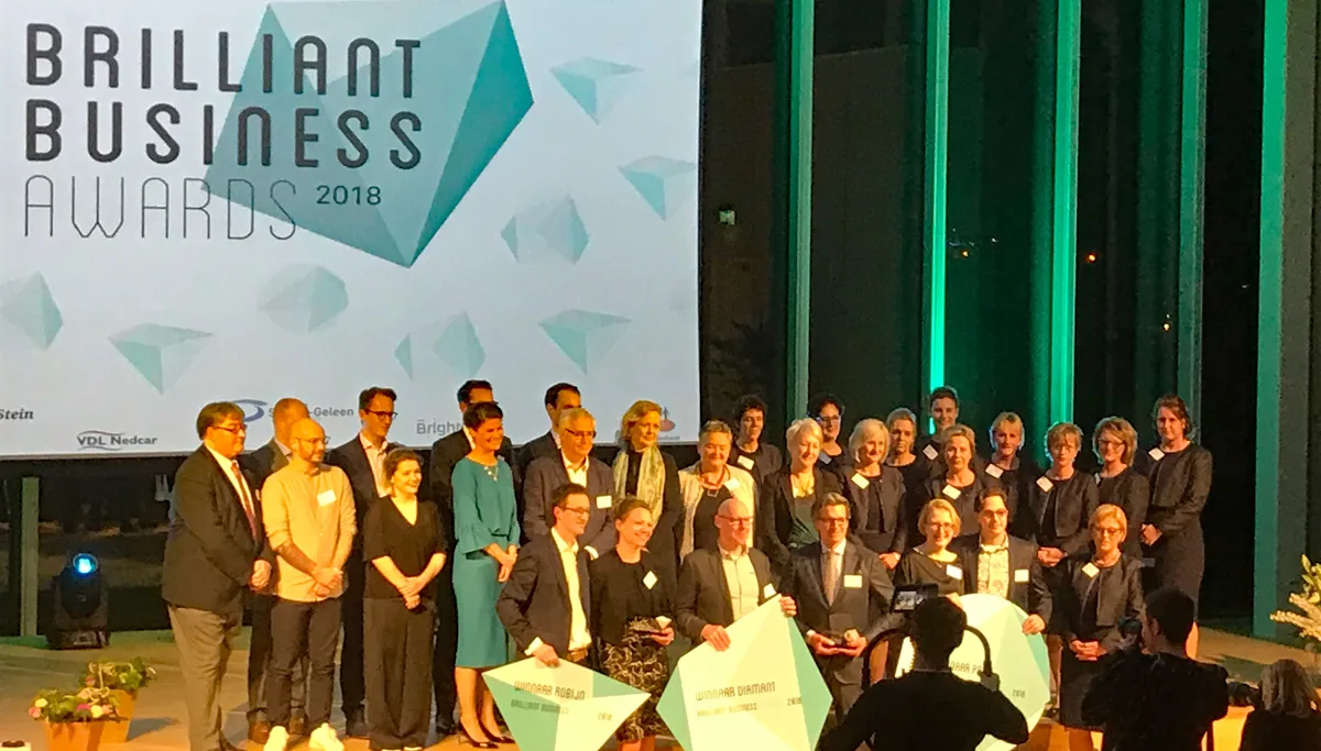 uitreiking brilliant business awards 2018