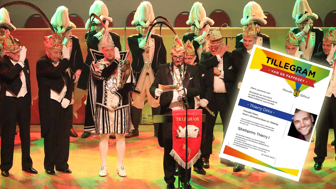 uitroeping prins en tillegram