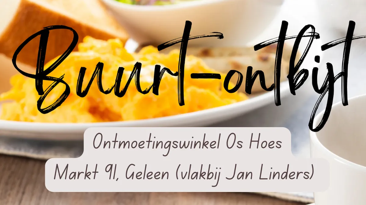uitsnede buurtontbijt 8 juni