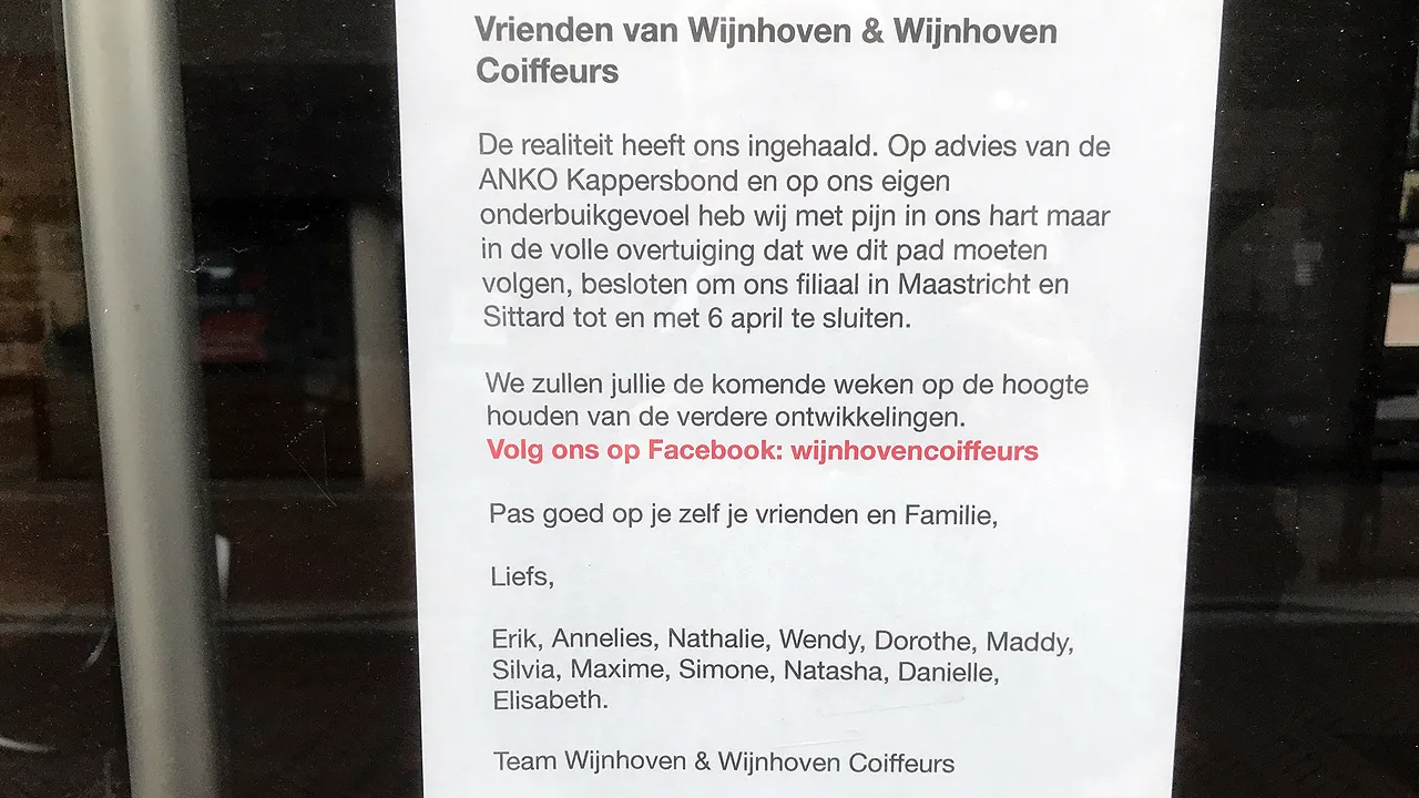 van wijnhoven anko kappers dicht