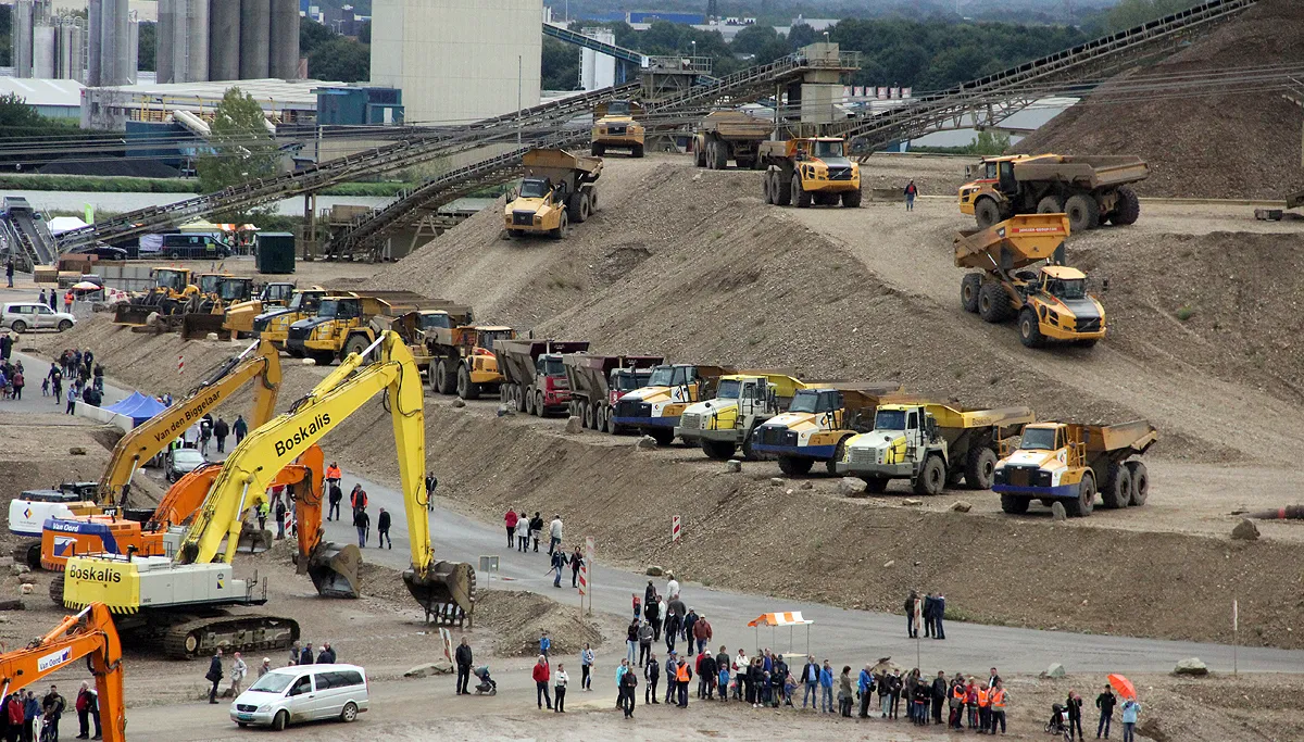 veel publiek op grensmaasdag 1