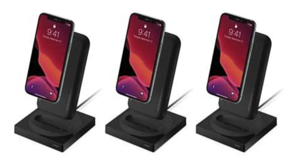 veiligheidswaarschuwing belkin draadloze oplader