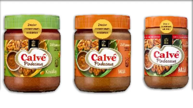 veiligheidswaarschuwing calve pindasaus mild en kruidig