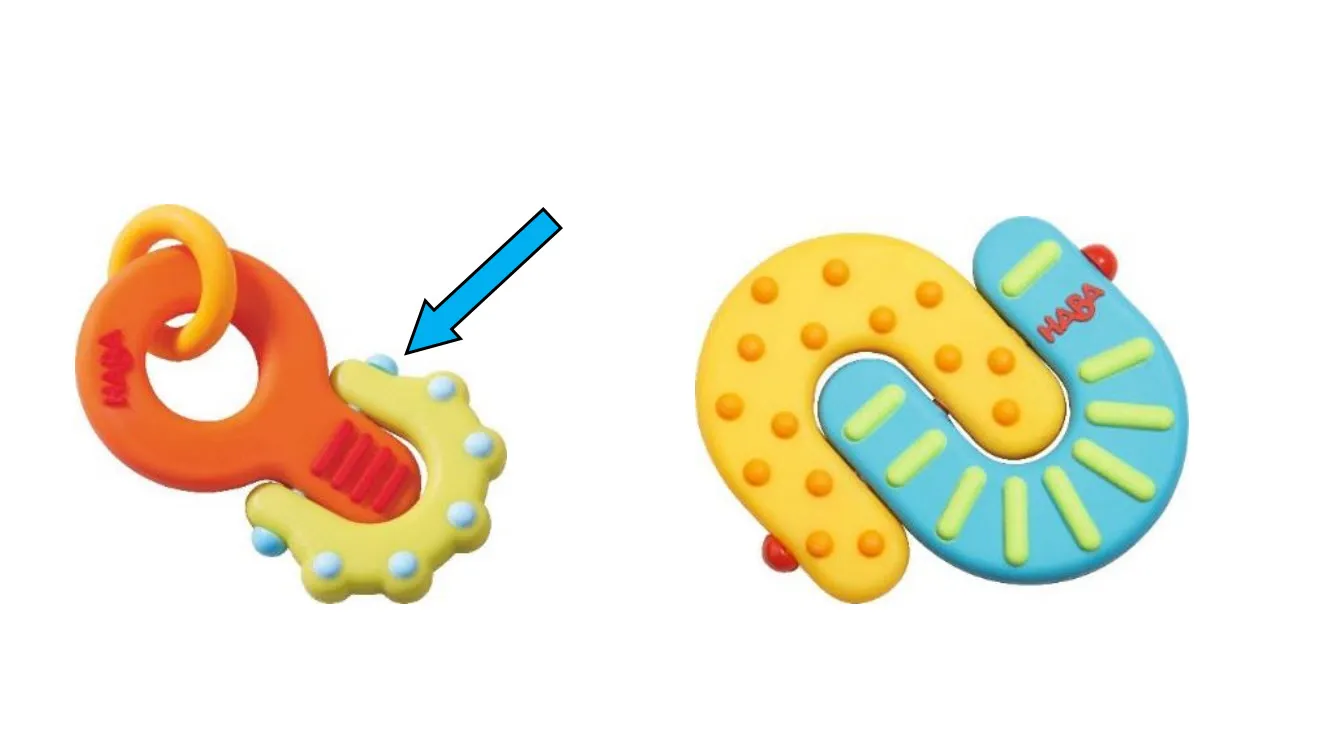 veiligheidswaarschuwing grijpspeeltjes haba