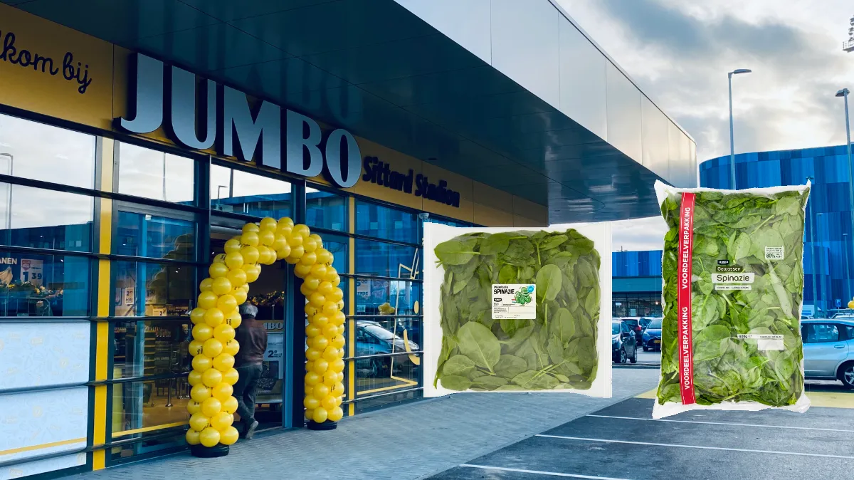 veiligheidswaarschuwing spinazie jumbo