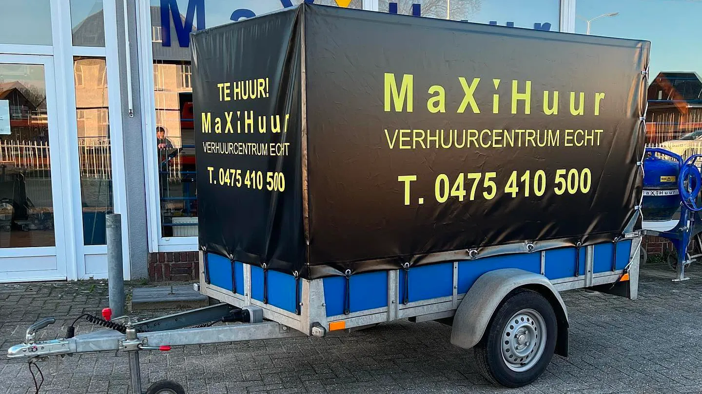 vermiste aanhanger maxi verhuur