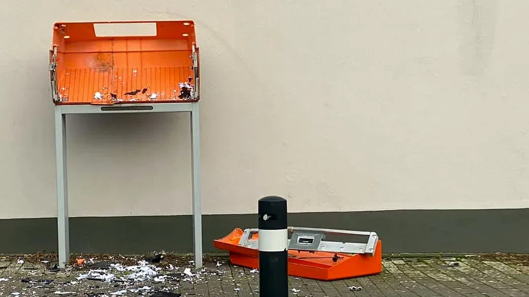 vernielde brievenbus postnl