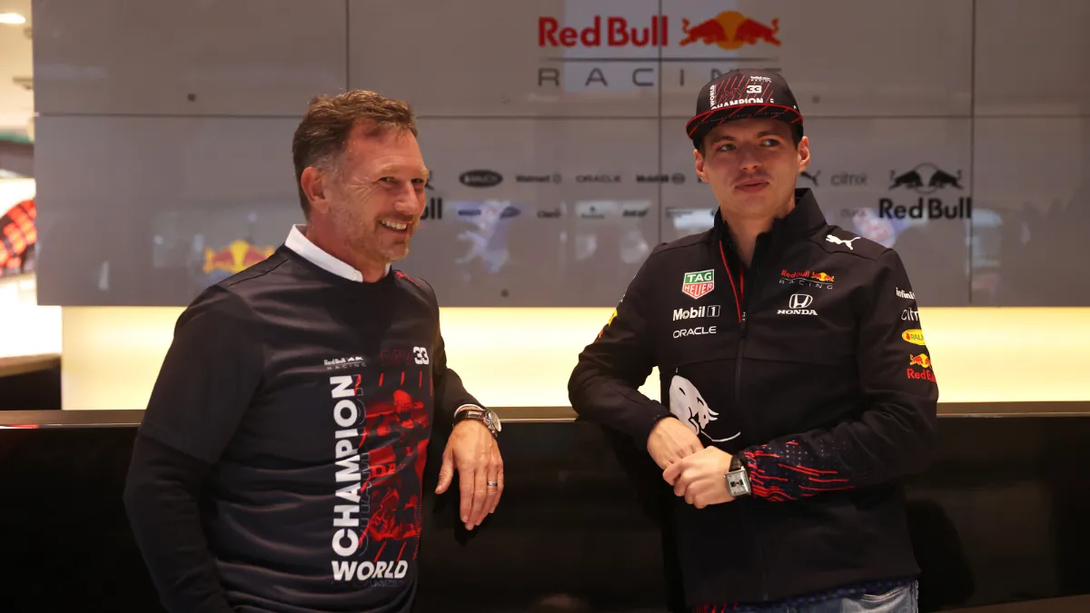 verstappen en horner red bull racing