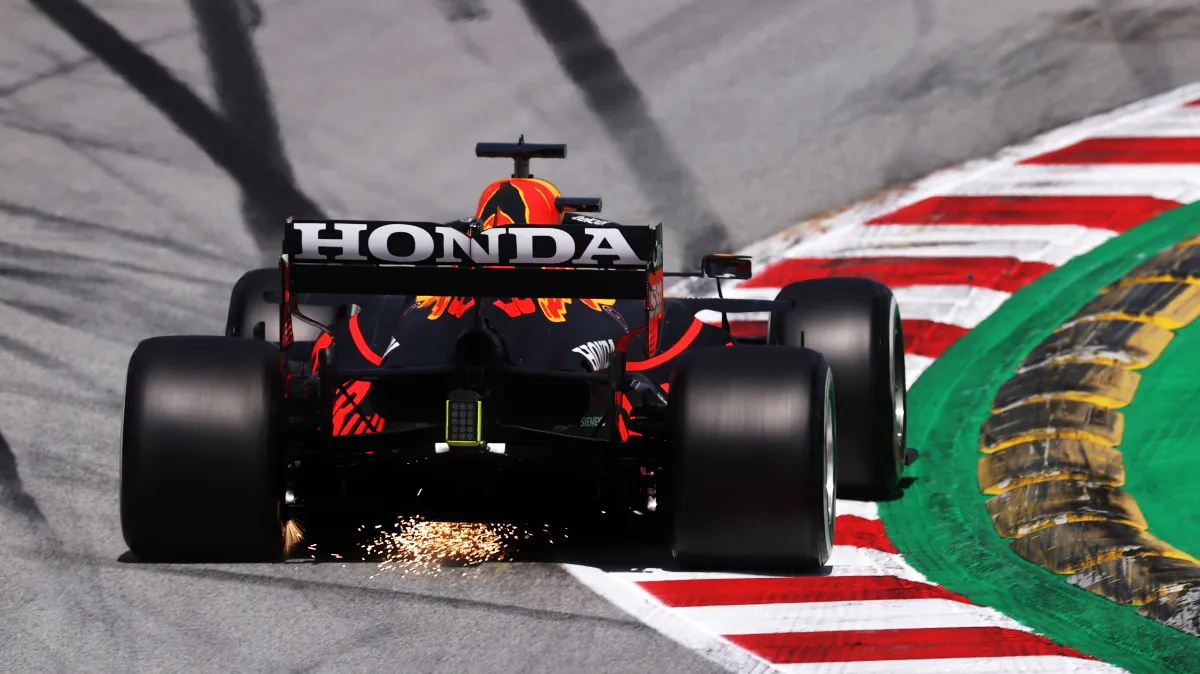 verstappen fp1 red bull gp spanje 2021