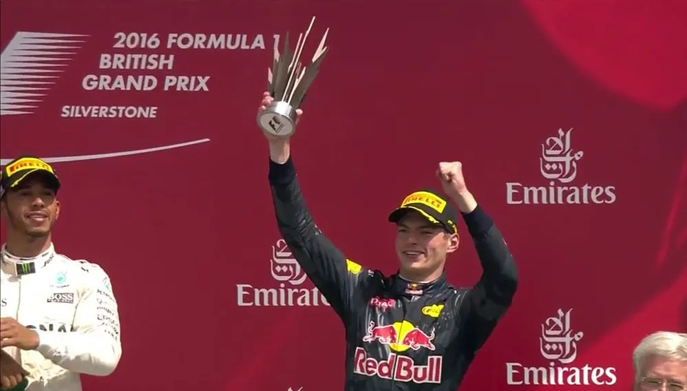 verstappen silverstone p3 2016