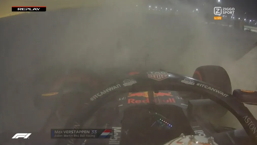 verstappen valt uit in gp sakhir