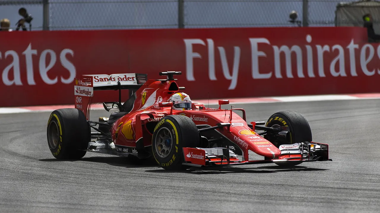 vettel in mexico 2015