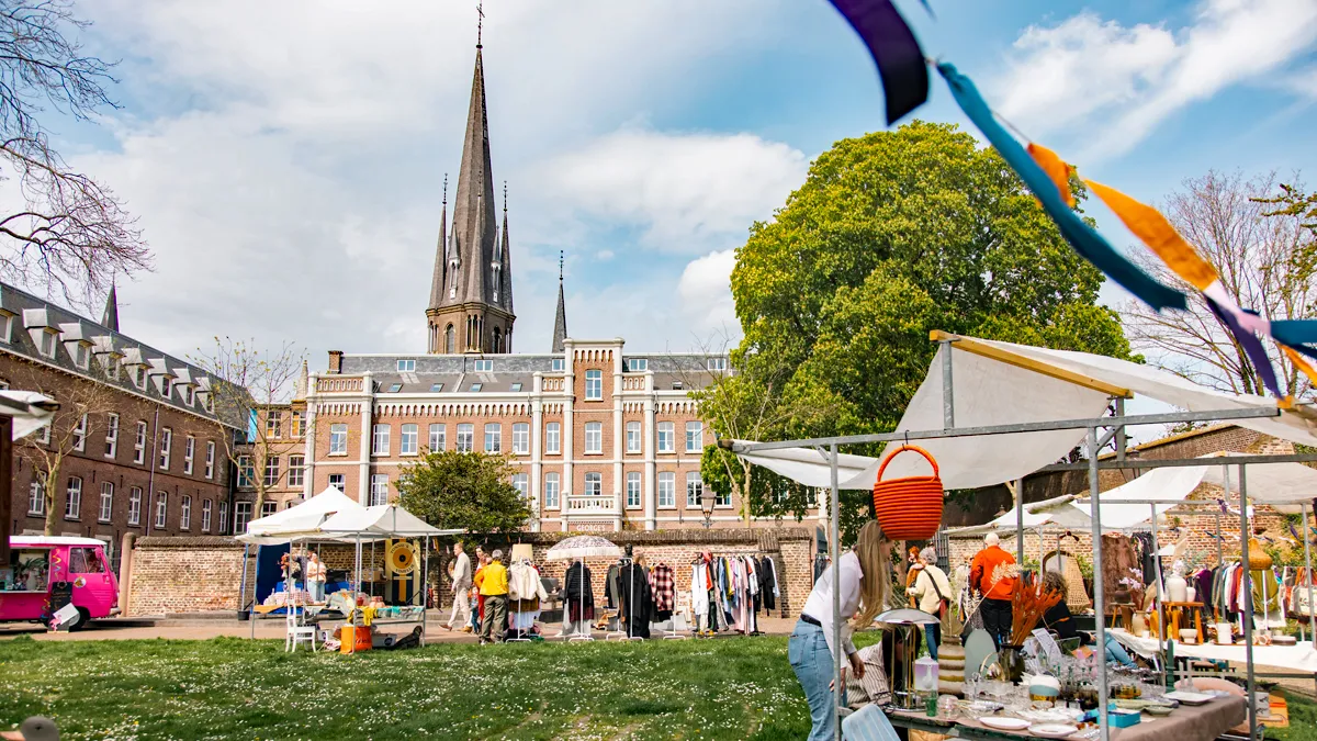 vintage markt in jardin d isablle