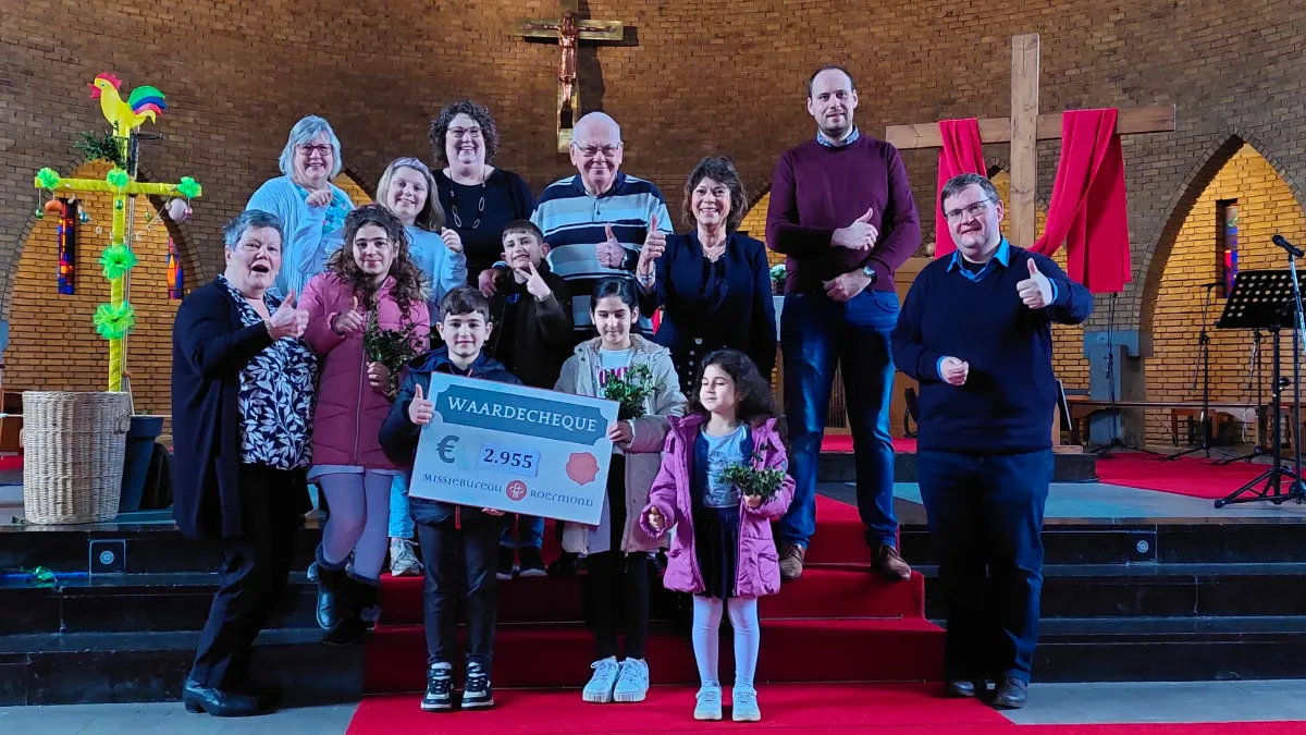 voices of kids cheque aardbevingsslachtoffers