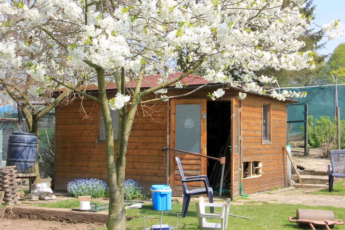 volkstuintjes de gats inbraak van heteren