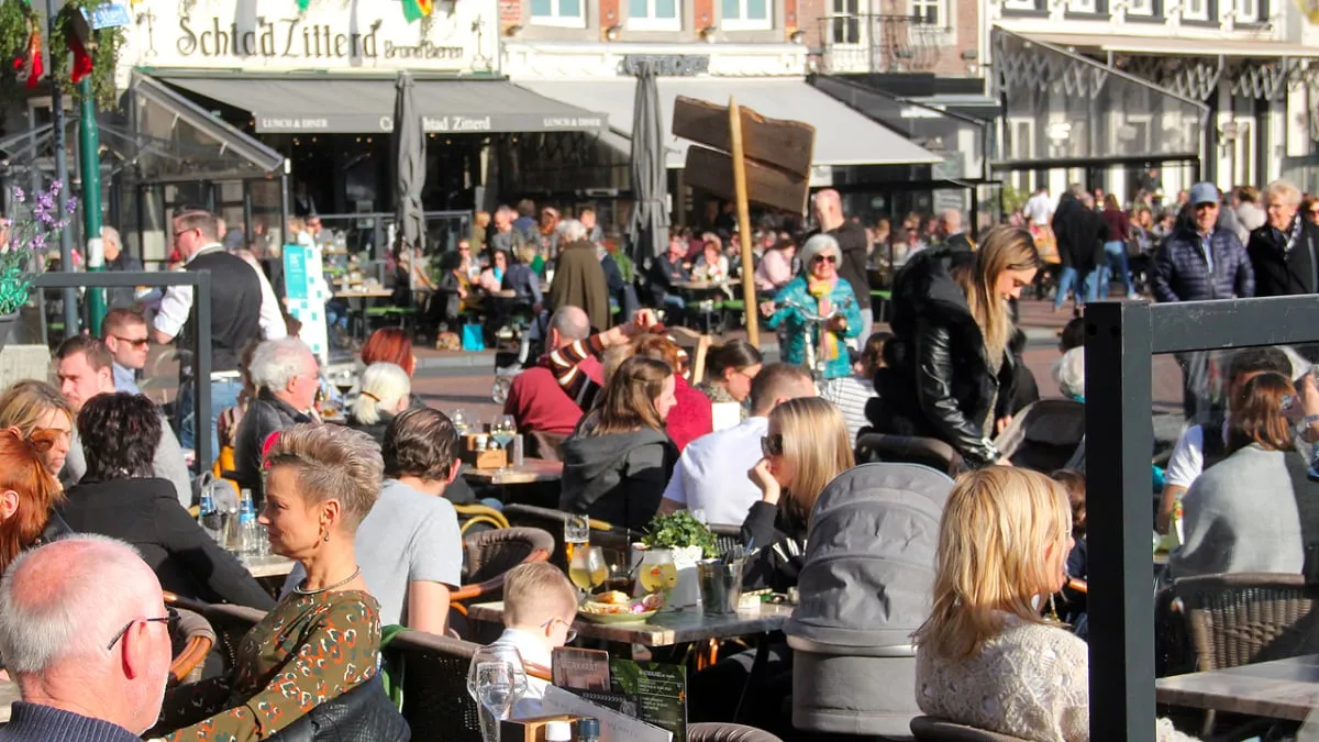 volle terrassen markt sittard