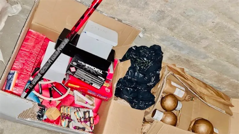 vondst illegaal vuurwerk in geleen