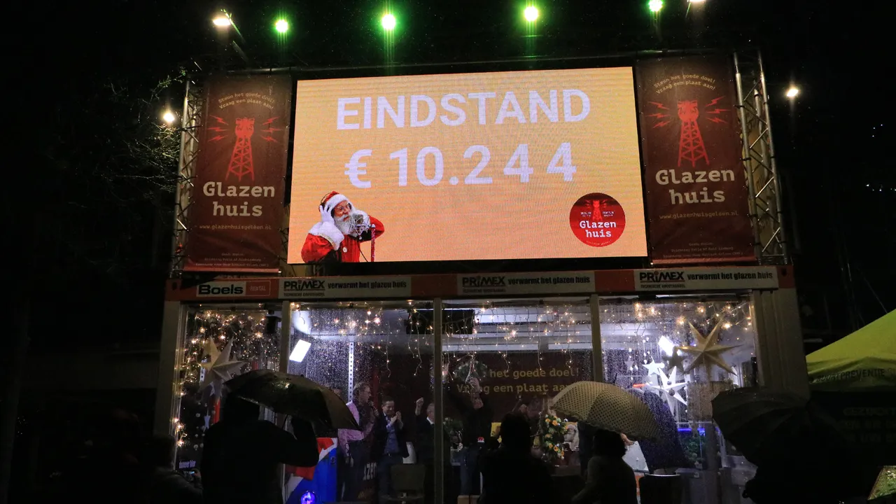 voorlopige eindstand glazen huis geleen