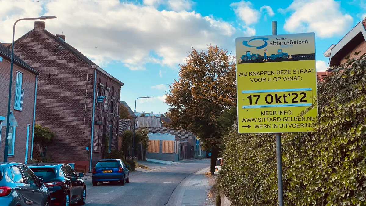 vouwerweg op de schop 17 oktober 4 november