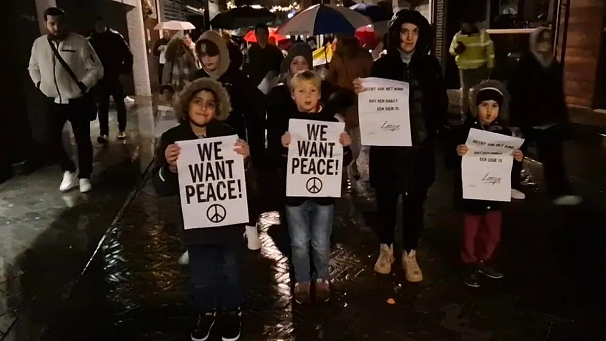vredesmars we want peace