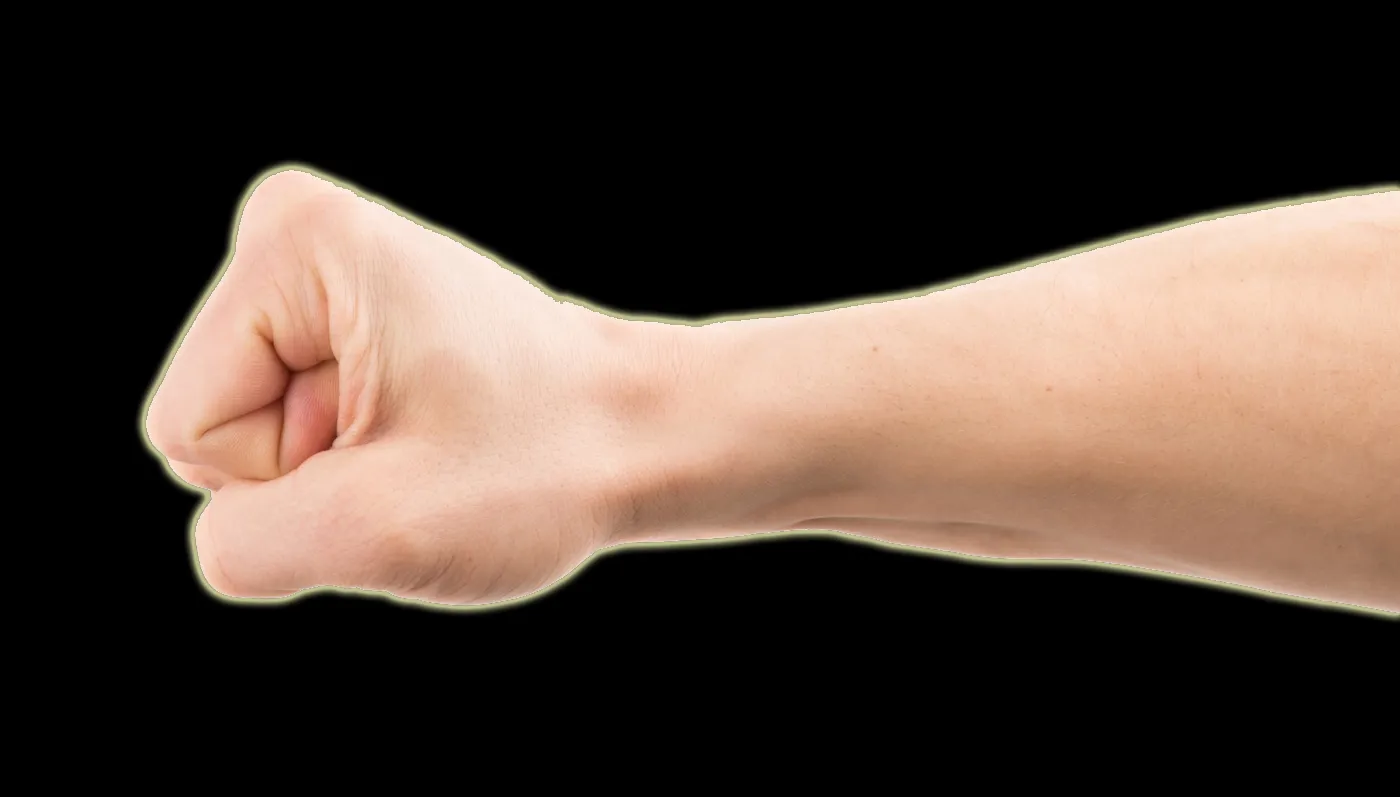 vuist agressie vuistslag