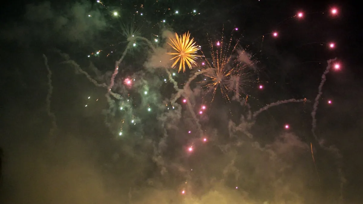 vuurwerk oud op nieuw smog