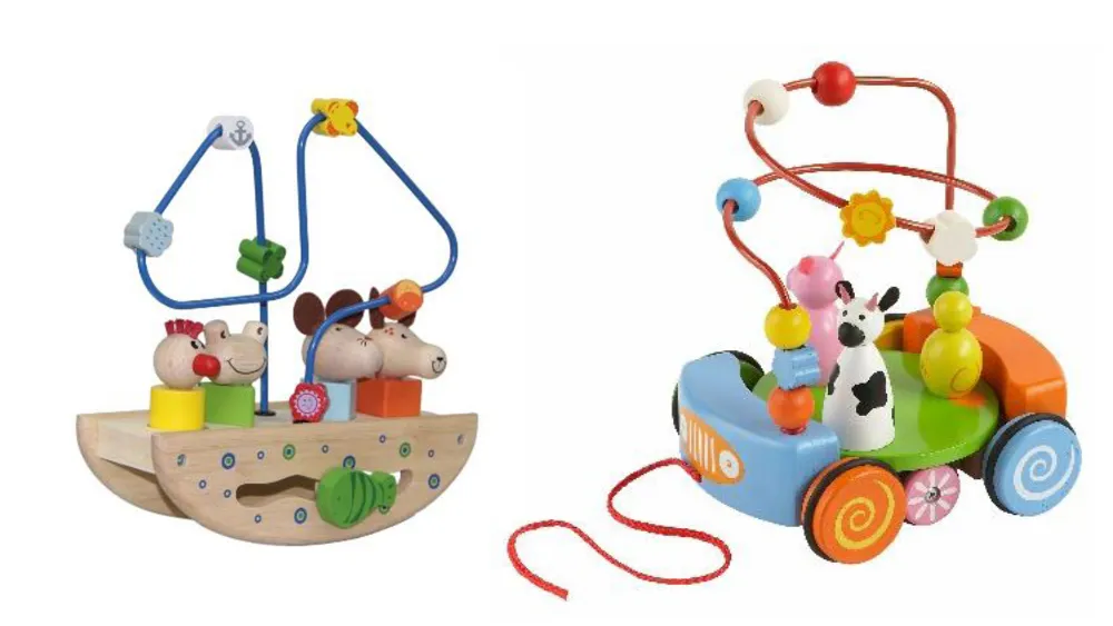 waarschuwing animal boat en animal carrousel