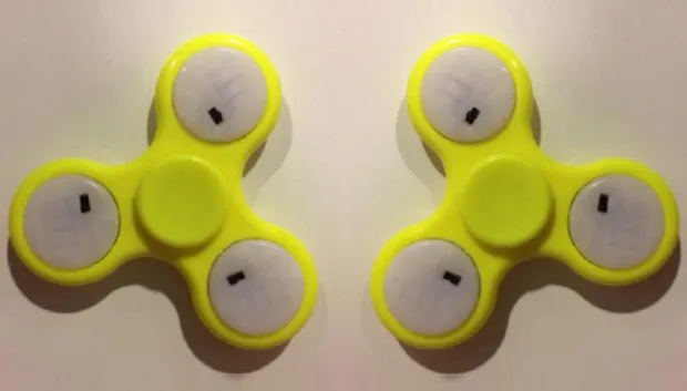 waarschuwing voor spinner toys amsterdam