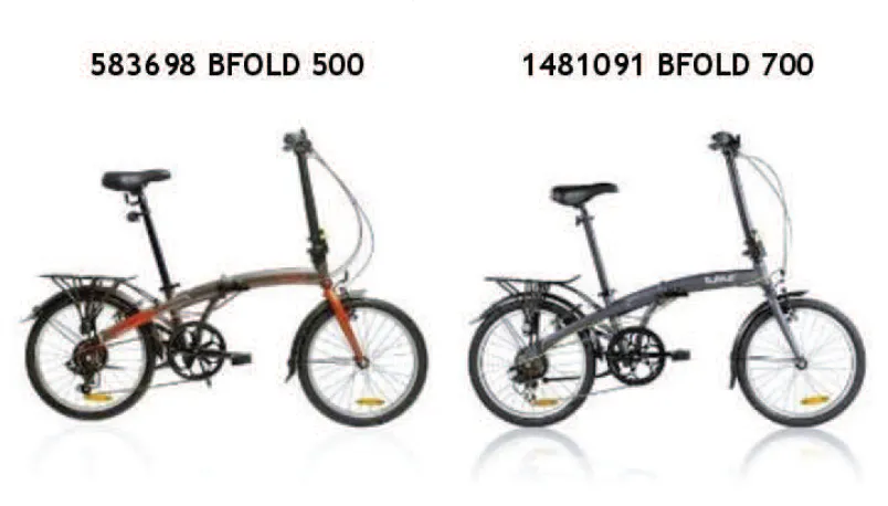 waarschuwing voor vouwfietsen decathlon september 2018