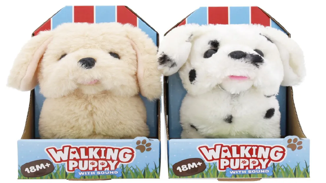 walking puppy veiligheidswaarschuwing action