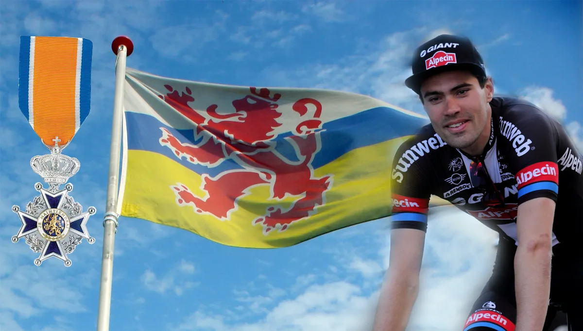 wapperende limburgse vlag p coenen own work cc by sa 30 via wikimedia commons en ridderorde