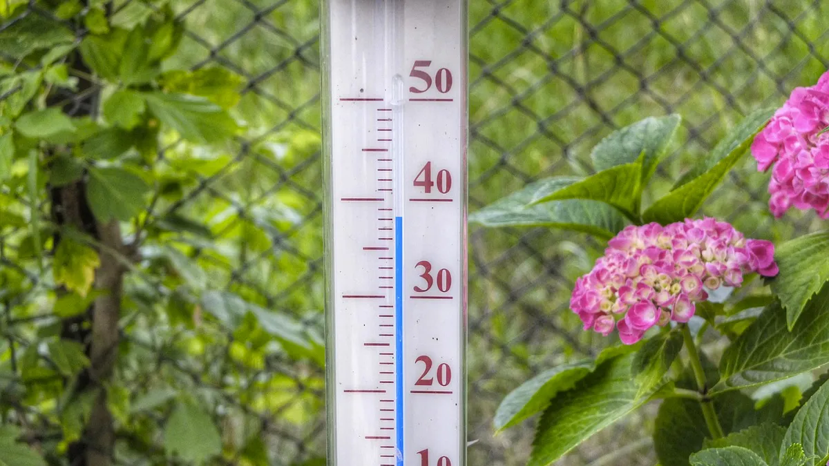 warmste jaar op twee na