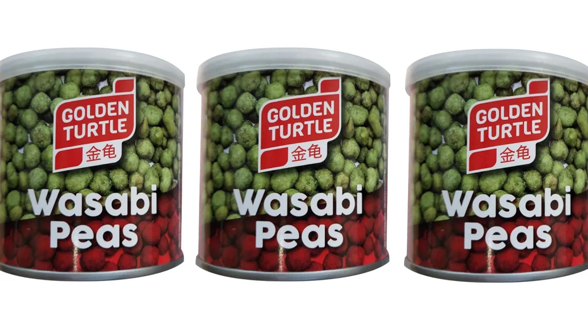 wasabi peas golden turtle