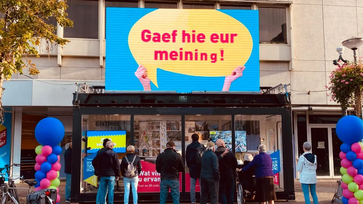 wat komt er op de plek van het vd gebouw 2