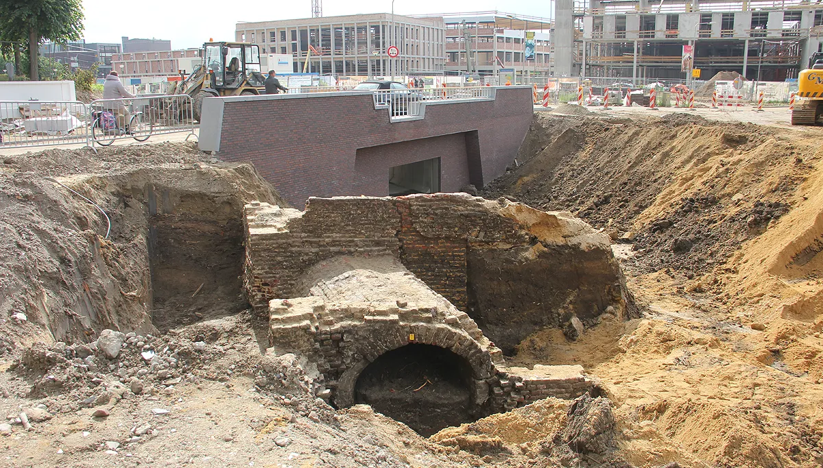 waterafvoer 19e eeuw domincanenwal