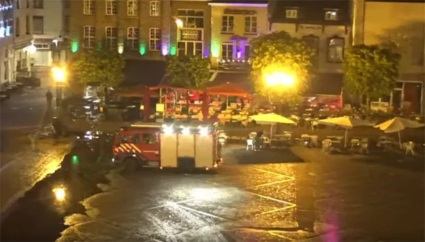 wateroverlast na plensbui markt sittard 21 mei 2018 1