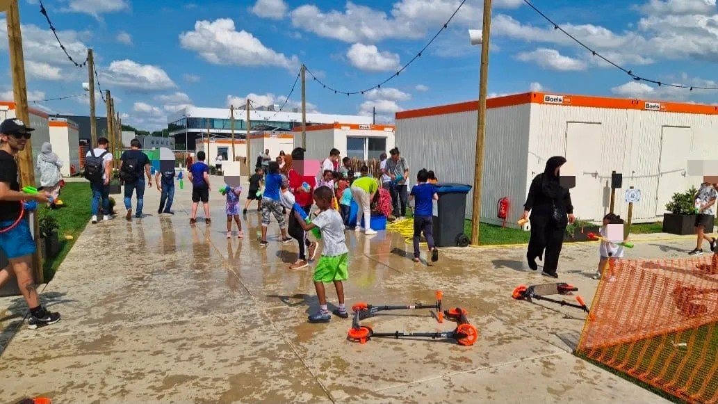 waterpistolengevecht op cno