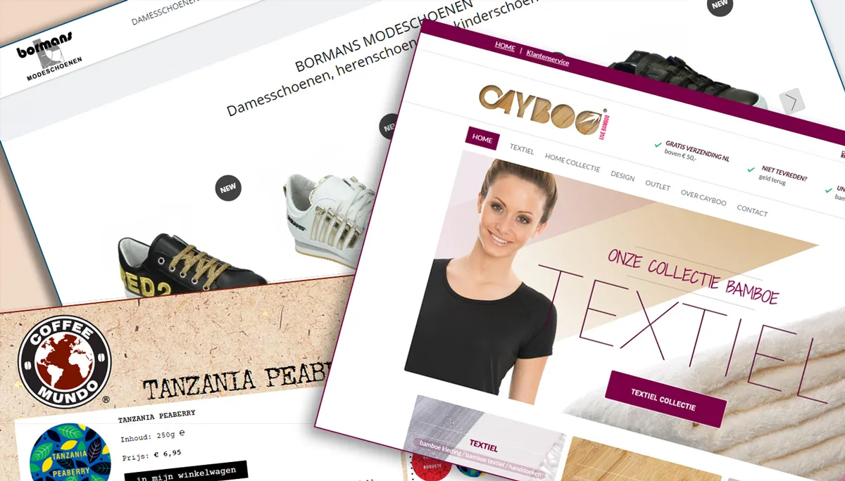 webshops en fysieke winkels