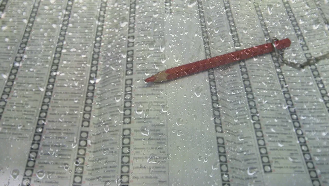 weer en verkiezingen stembiljet kandidatenlijst rood potlood jm luijt cc by 2