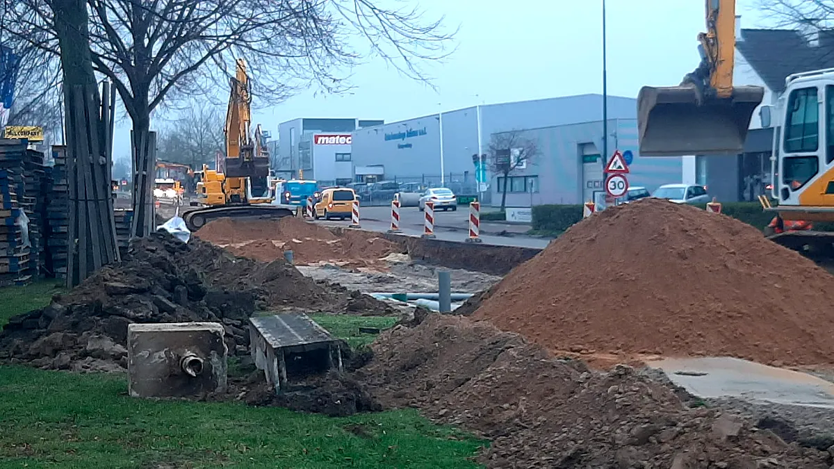 wegwerkzaamheden nusterweg sittard