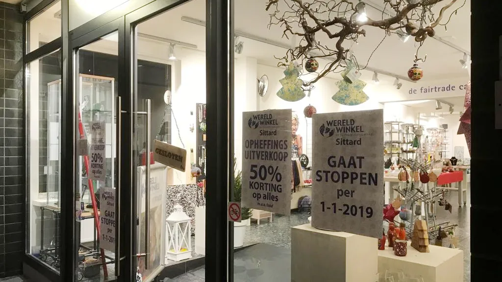 wereldwinkel stopt ermee