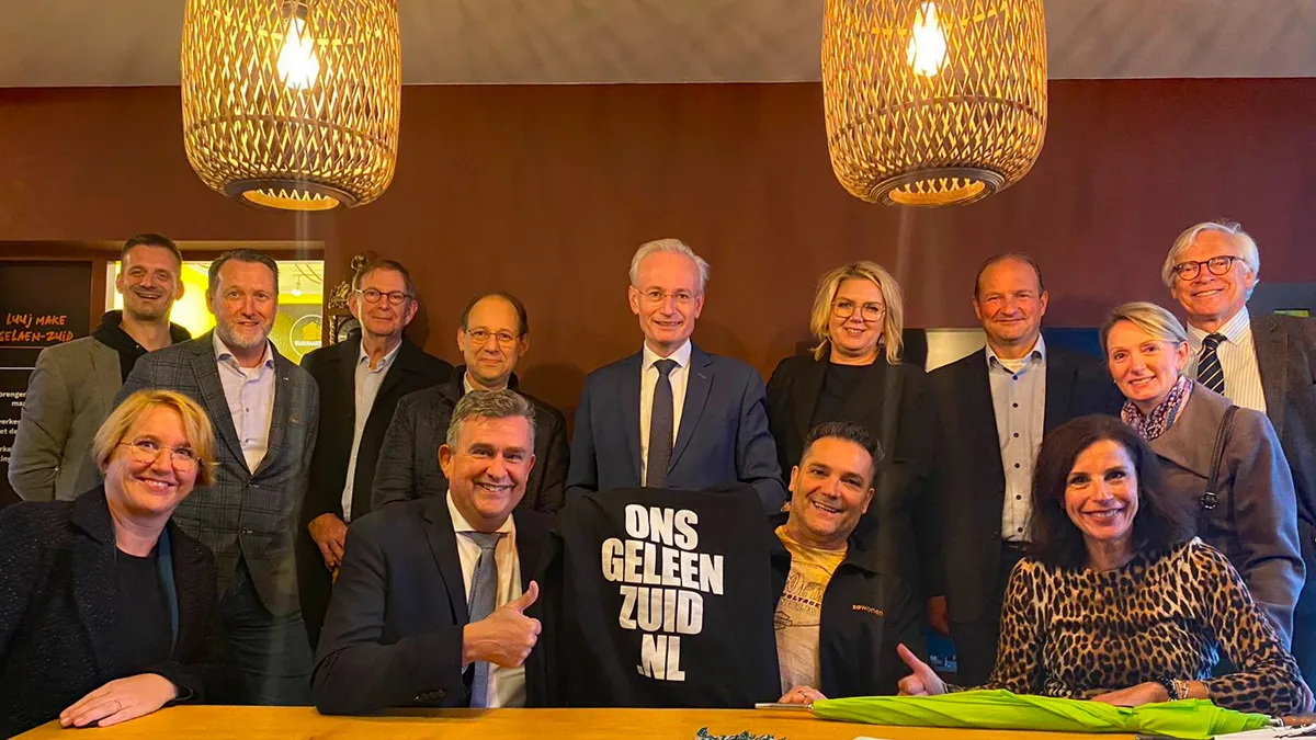 werkbezoek emile roemer aan sittard geleen